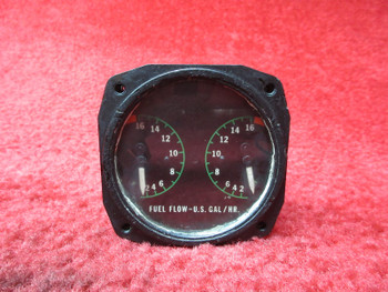 Aeromarine Instrument Dual Fuel Flow Gauge 