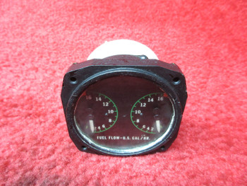 Aeromarine Instrument Dual Fuel Flow Gauge 