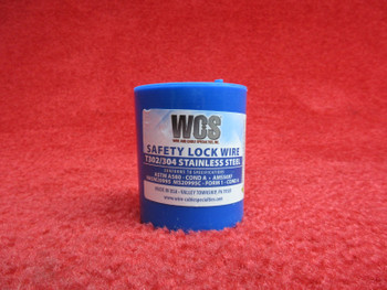 Wire & Cable Specialist T302/304 Stainless Steel Safety Lock Wire PN 05-02685