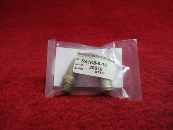 Rapco, Inc. Vacuum Pump Fitting PN RA1K8-6-10, 10-00396
