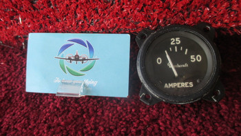 Beechcraft Amperes Gauge  PN 95-380017-1