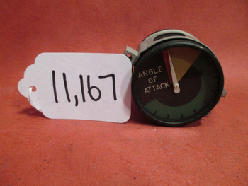 Hickok Angle Of Attack Gauge PN 6600082-6, 536-025