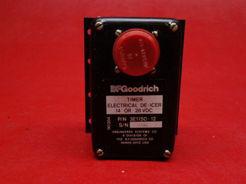 BF Goodrich Electrical De-Icer Timer 14/28V PN 3E1150-12