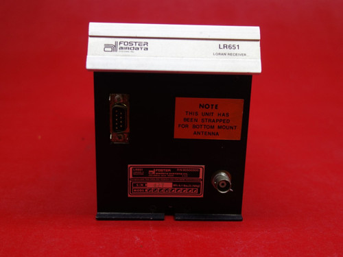 Foster Airdata LR651 Loran-C Receiver PN 805D0500