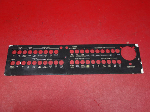 Grumman G-1159 Gulfstream II Instrument Switch Panel