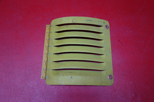 Piper PA-31 RH Upper Cowl Louver PN 41800-01, 41800-001