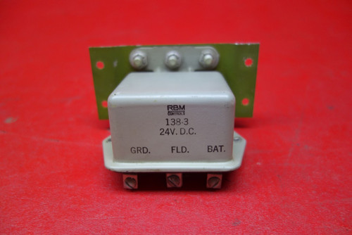 RBM Controls Relay 24V PN 138-3