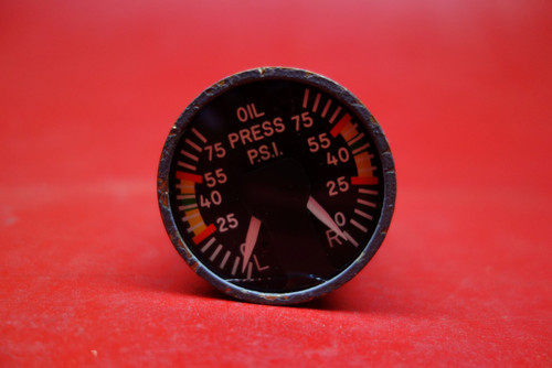 Aircraft Oil Pressure  Gauge