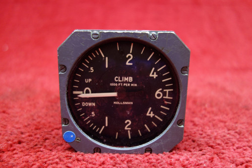 Kollsman A3206910006 Rate of Climb Indicator 5V 