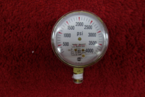 USG, UL BU-2581-AQ Pressure Gauge PSI 4000