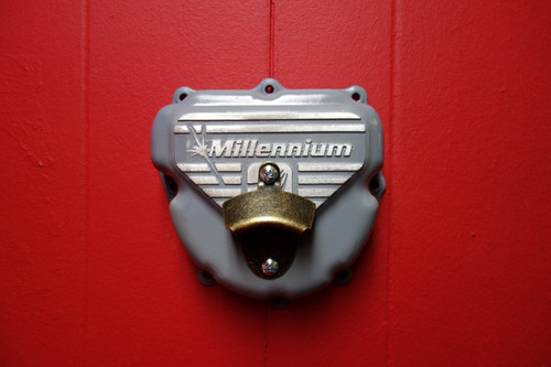          Millennium Engine Valve Cover Bottle Opener 