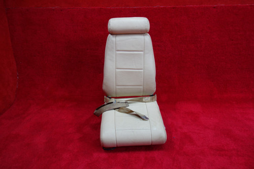    Beechcraft B55 Baron Seat W/ Seatbelt (CALL OR EMAIL TO BUY)