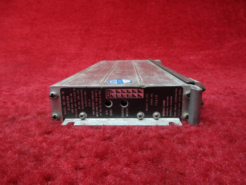 Bendix/King KN-75 Glideslope Receiver W/ Tray 13.75/27.5V PN 066-1063-00