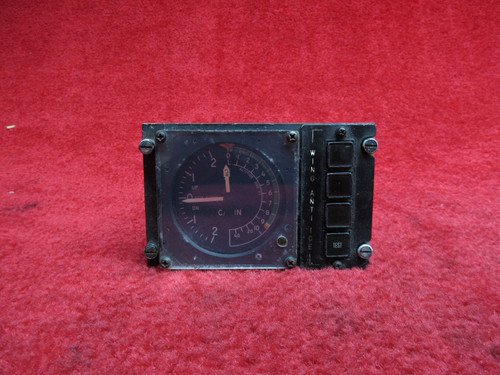 Intercontinental Dynamics Corp. Type 720 Cabin Alt Rate Indicator PN 15900-113
