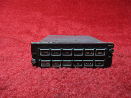 Collins Avionics FGP-80 Flight Guidance Panel PN 622-2313-054