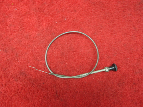 Grumman AA-5  Cabin Air Control Cable Shaft & Handle PN 406011-10, KN678D-1