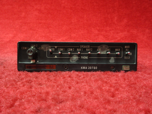 King Radio Corp KMA-20 Marker Beacon Rec & Isolation Amp 14/28V PN 066-1024-03