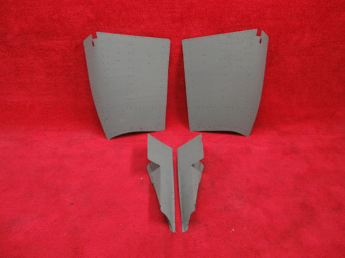 Cessna 172N LH & RH AFT Skin W/ LH & RH Wing Fillet PN 0512100-14, 0512100-13 