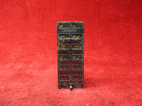 A.I.D. R.C. Allen, Beechcraft Instrument Cluster 28V PN 49-2000-31, 105-389011-31