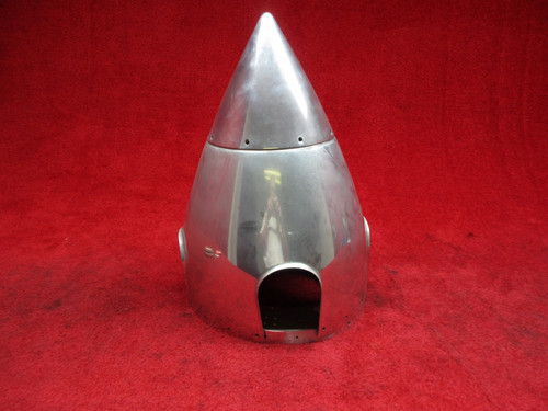 Hartzell 4 Blade Propeller Spinner W/Bulkhead PN 57D4512-2P, D-4513-P, C-4523-5P