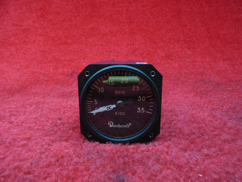 Aerosonic Corporation Dual Tachometer Indicator PN 78035-0175