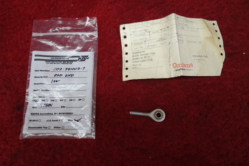 Heim, Beechcraft Rod End Bearing PN 002-381003-7, BHML4BEA