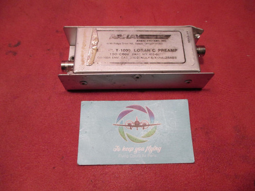 ARNAV T-1000 Loran C Preamp Antenna  TSO-C60A PN 455-6021