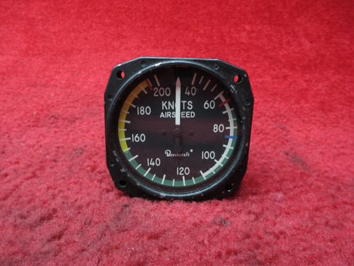 EDO-AIRE, Beechcraft EA-5172 Airspeed Indicator PN 36-380015-13, EA-5172-113-BEC