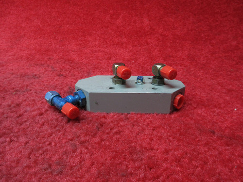 Beechcraft 76 Duchess Hydraulic Manifold PN 169-580011-177