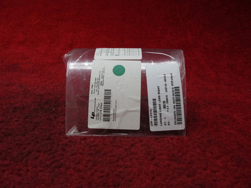 LP Aero Plastics,  Grumman AG-5B RH Landing Light Lens PN LP-276CL, 5201181-10