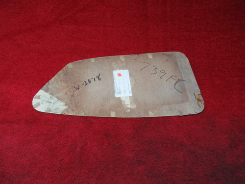 Great Lakes Aero Plastics Inc. Cessna 172 LH Rear Side Window PN W-2078-LH