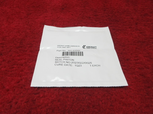 Aircraft Wheel & Brake Piston Seal PN 101-63500