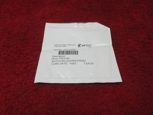 Aircraft Wheel & Brake Piston Seal PN 101-63500