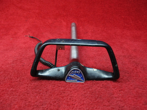 Piper PA-24-250 Comanche Control Wheel Yoke W/ Mic Switch PN 20965-00, 20965-00