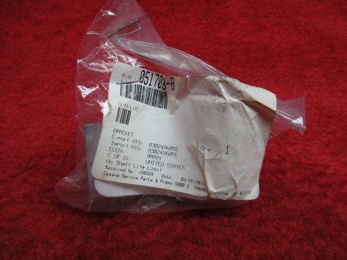 Cessna 172 Doorstop Bracket PN 0517018-8