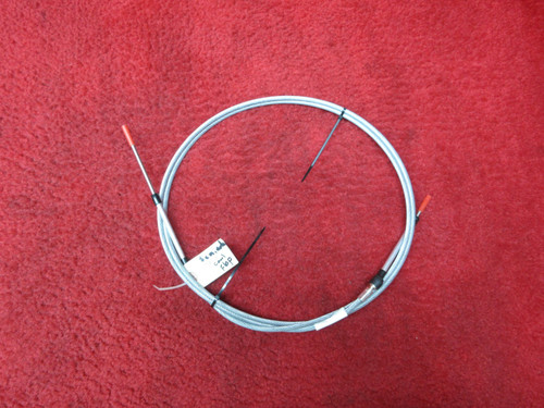 Piper PA-44 Cowl Flap Cable PN 554-489, PS50146-13-15, 554 489