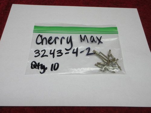 Cherry Aerospace Cherry Max Universal Head Rivets PN CR3243-4-2, CR3243-4-02
