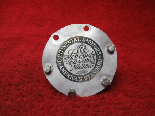 Continental Motors Powerful As The Nation Placard