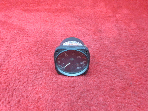 Mitchell Aircraft Products Recording Mechanical Tachometer PN D1-112-5023