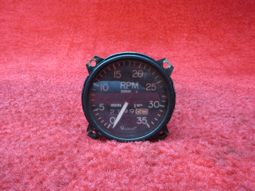 Aircraft Inst. Tachometer Indicator PN 35-324365-3, 30B1000-3
