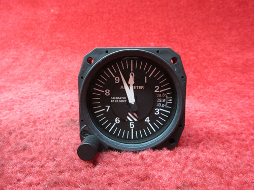 United Instruments Altimeter Indicator PN 5934P-3/A.617, 5934P-3, S3328-1, 16455