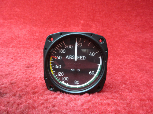 United Instruments Airspeed Indicator PN 8025-B.477, 8025