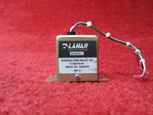 Lamar Overvoltage Relay 14V PN B-00339-1, 71-349-000-00