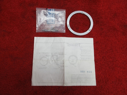 Piper PA-28 Landing Light Retainer PN 760-854, 760 854, 35584, 35582-000
