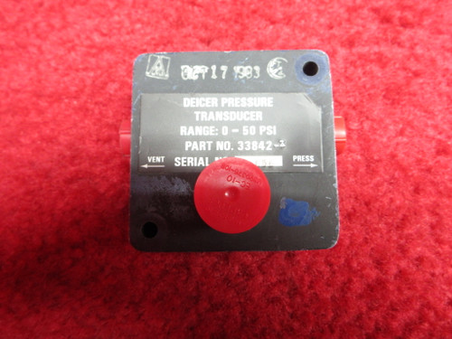 De-Icer Pressure Transducer PN 33842-3