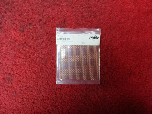 Piper PA-28 Induction Air Shroud Screen PN 35631-004, 35631-04