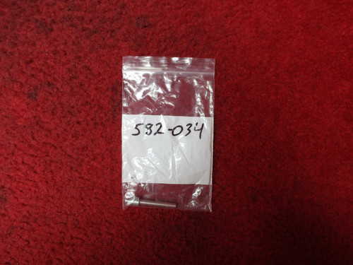 Piper Seat Latch Plunger PN 582-034, 582 034, 76175-03, 76175-003