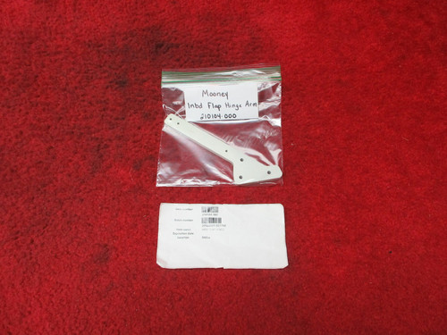 Mooney M20 INBD Flap Hinge Arm PN 210104-000