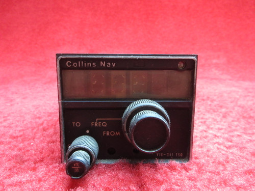 Collins VIR-351 Navigational Receiver Radio 14V PN 622-2080-011
