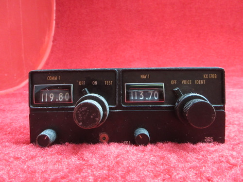 King Radio Corporation KX170B NAV/COM Radio 13.75V PN 069-1020-00